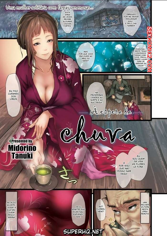 Porno comic Esperando a chuva