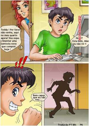 Porno comic Espiando a Mamae Porno comic Espiando a Mamae