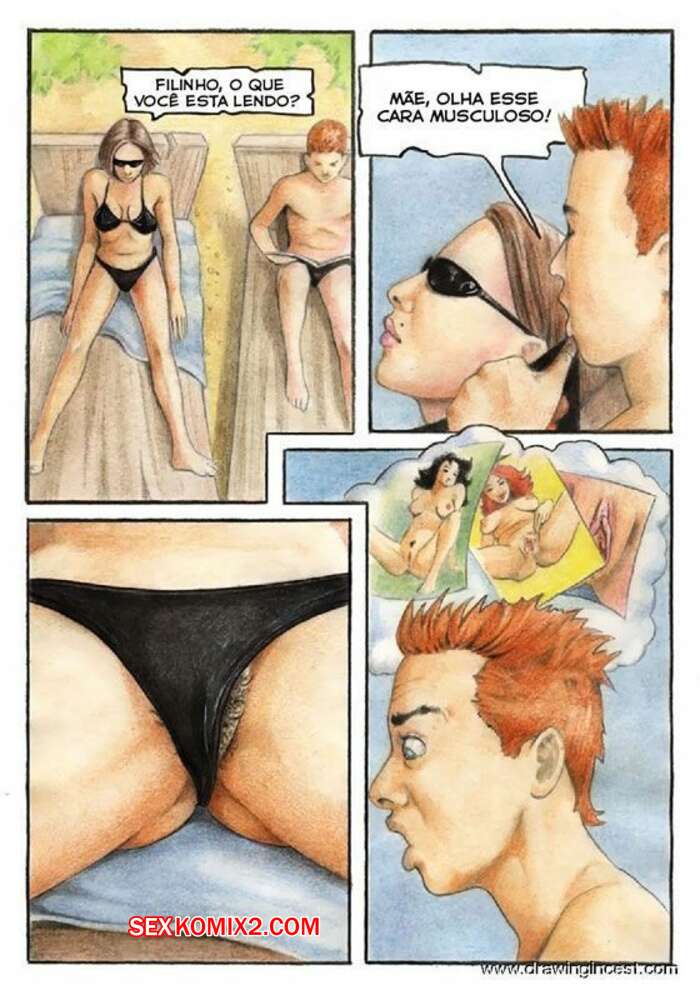 Porno comic Exercício sexual com a mamãe gostosa