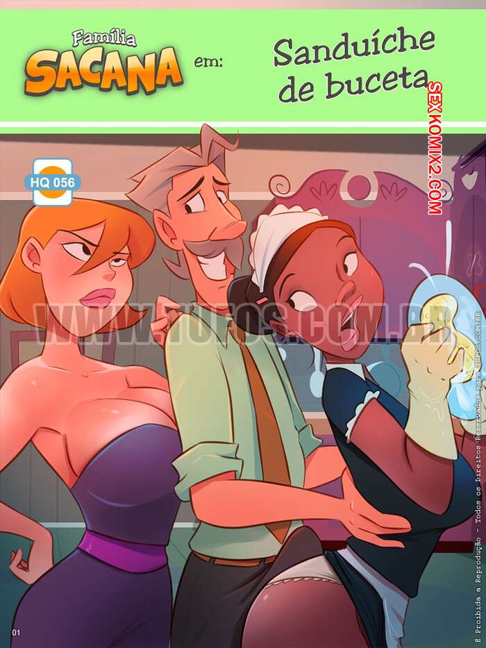 Porno comic Familia Sacana 56. Sanduiche de buceta