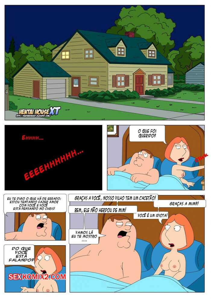 Porno comic Family Guy. The Third Leg.