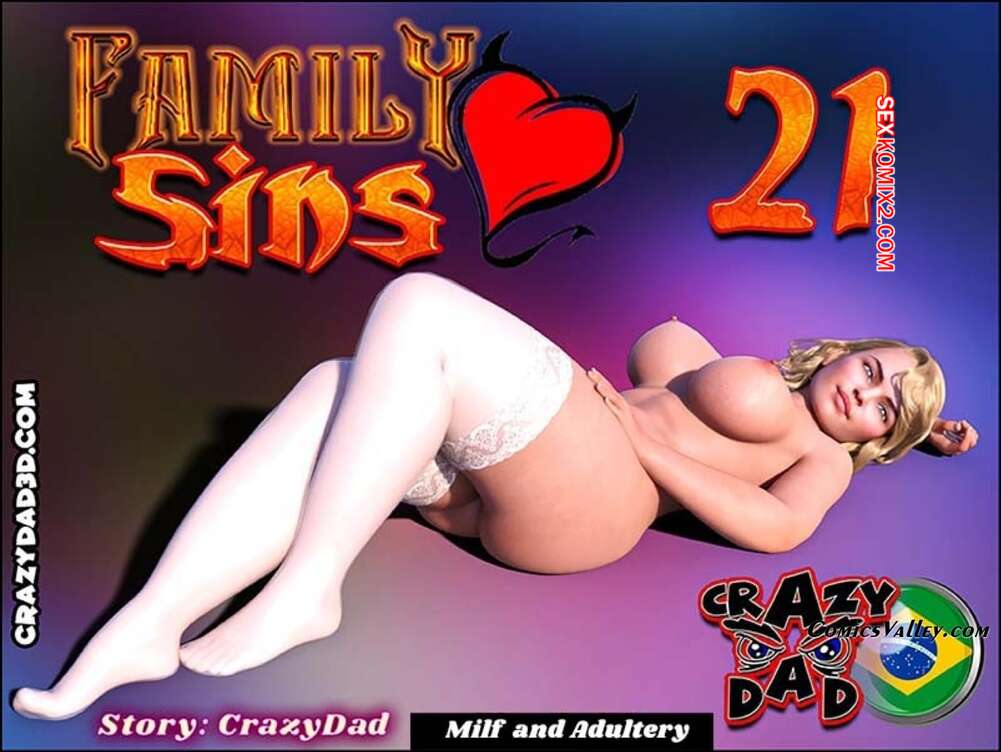 Porno comic Family Sins 20, 21. Crazy Dad
