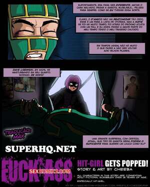 Porno comic FuckAss, HitGirl Perde a Virgindade Porno comic FuckAss, HitGirl Perde a Virgindade
