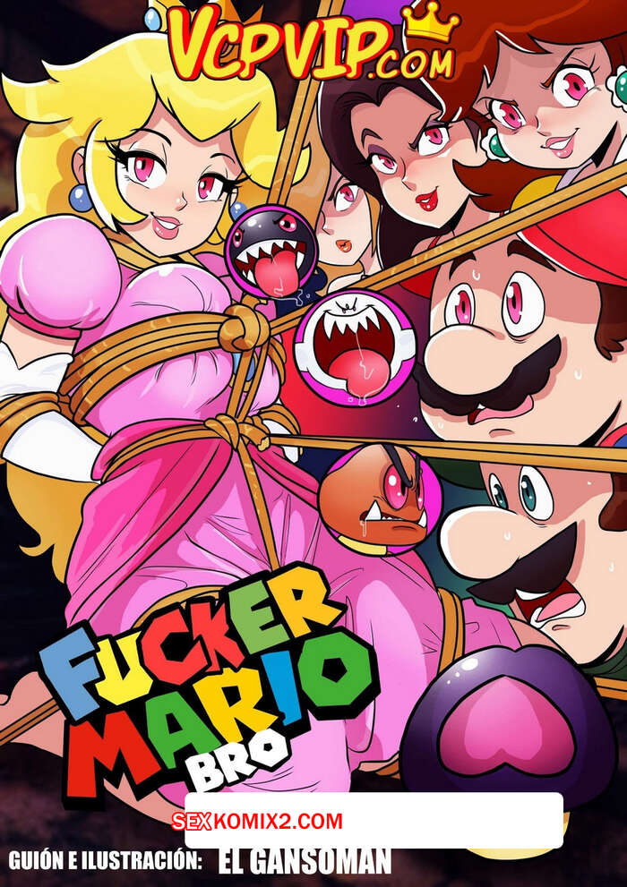 Porno comic Fucker Mario Bro. Gansoman.