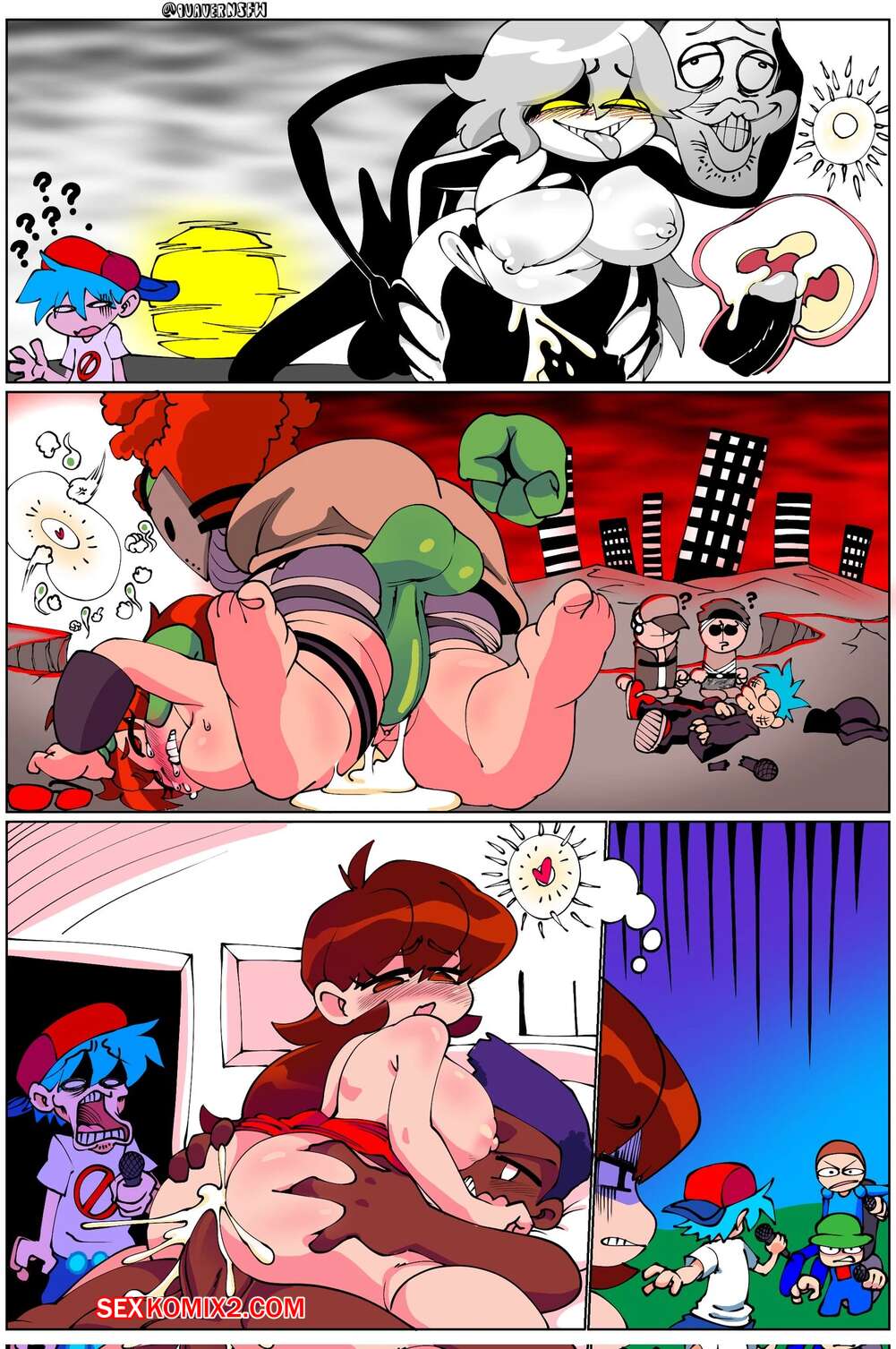 Friday night funkin comic porno