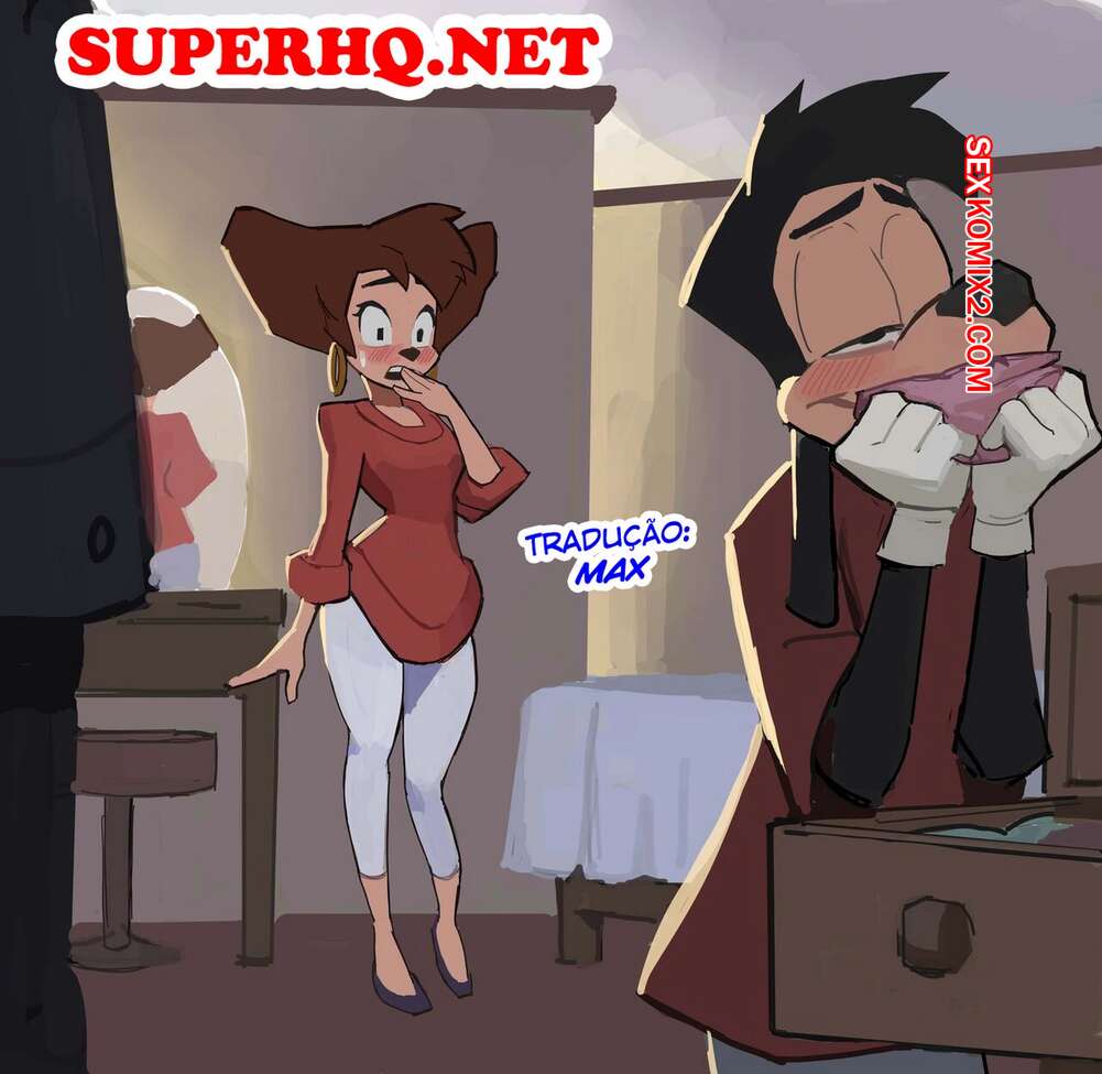 Porno comic Goof troop. Peg x Max adventures