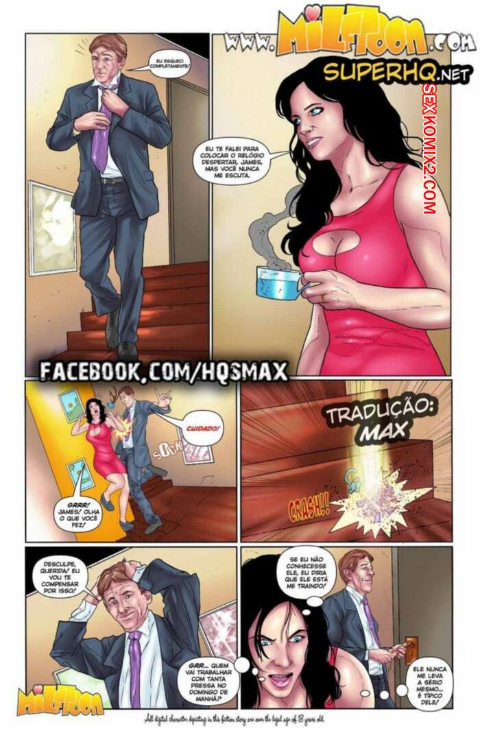 Porno comic Gozando dentro da mamãe. MilfToon