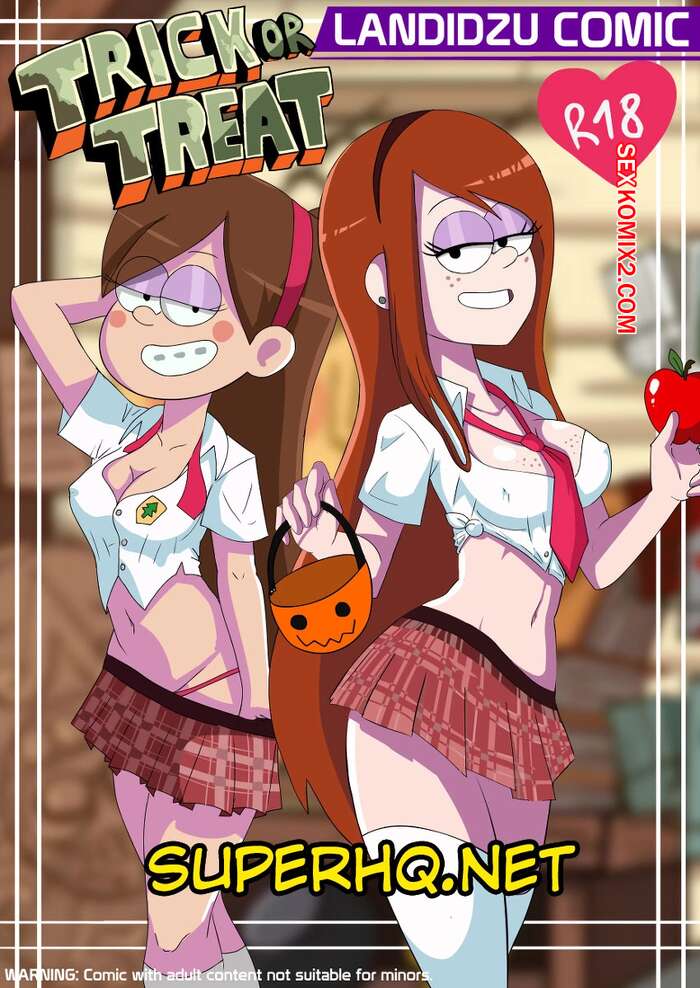 Porno comic Gravity Falls. Trick or treat. Landidzu