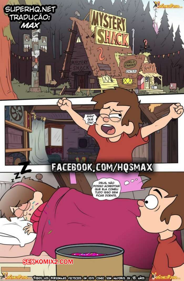 Porno comic Gravity falls 2 Completo. Um verão de Prazer