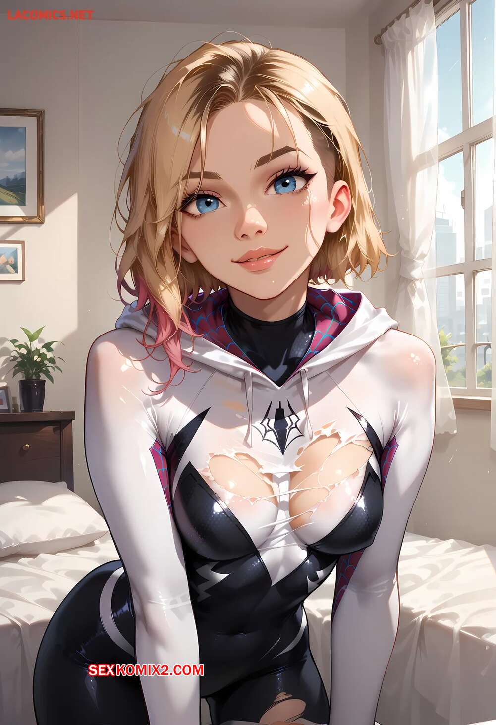 Porno comic Gwen Stacy. Spider Verse Films. Animeiris