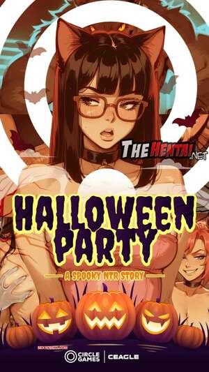 Porno comic Halloween Party. CircleGames