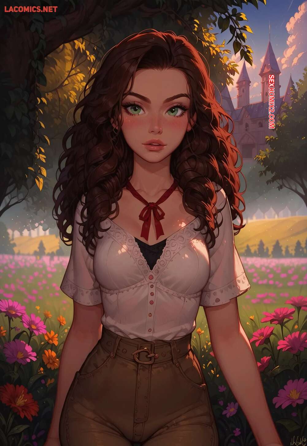 Porno comic Hermiones Private Cabin. LowFireStudios