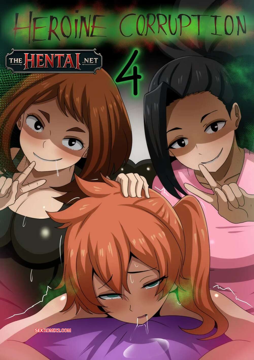 Porno comic Heroine Corruption 4. Smilingdog