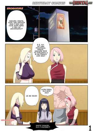 Porno comic Hinatas Birthday Comic 2024. Erogakure