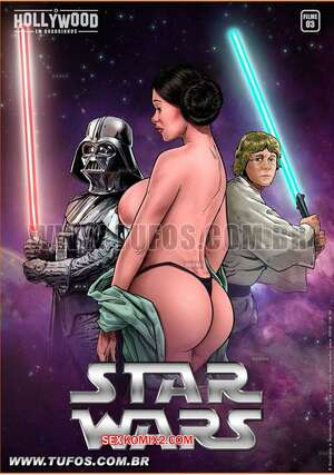 Porno comic Hollywood em Quadrinhos 3. Star Wars. Tufos