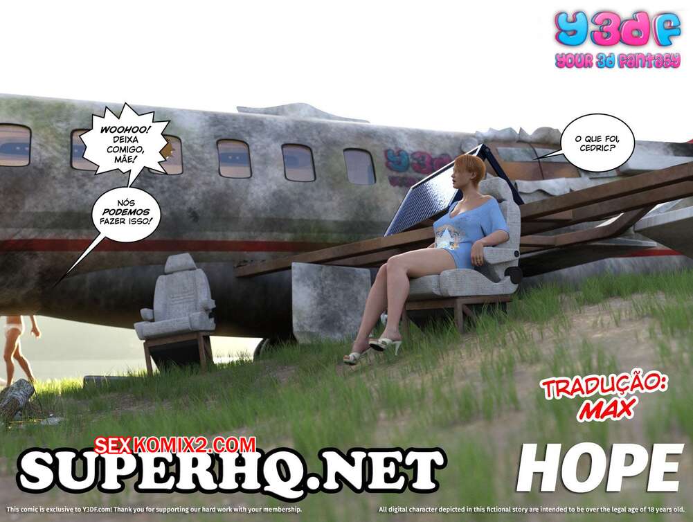 Porno comic Hope. Desejando A Mamãe. Y3DF