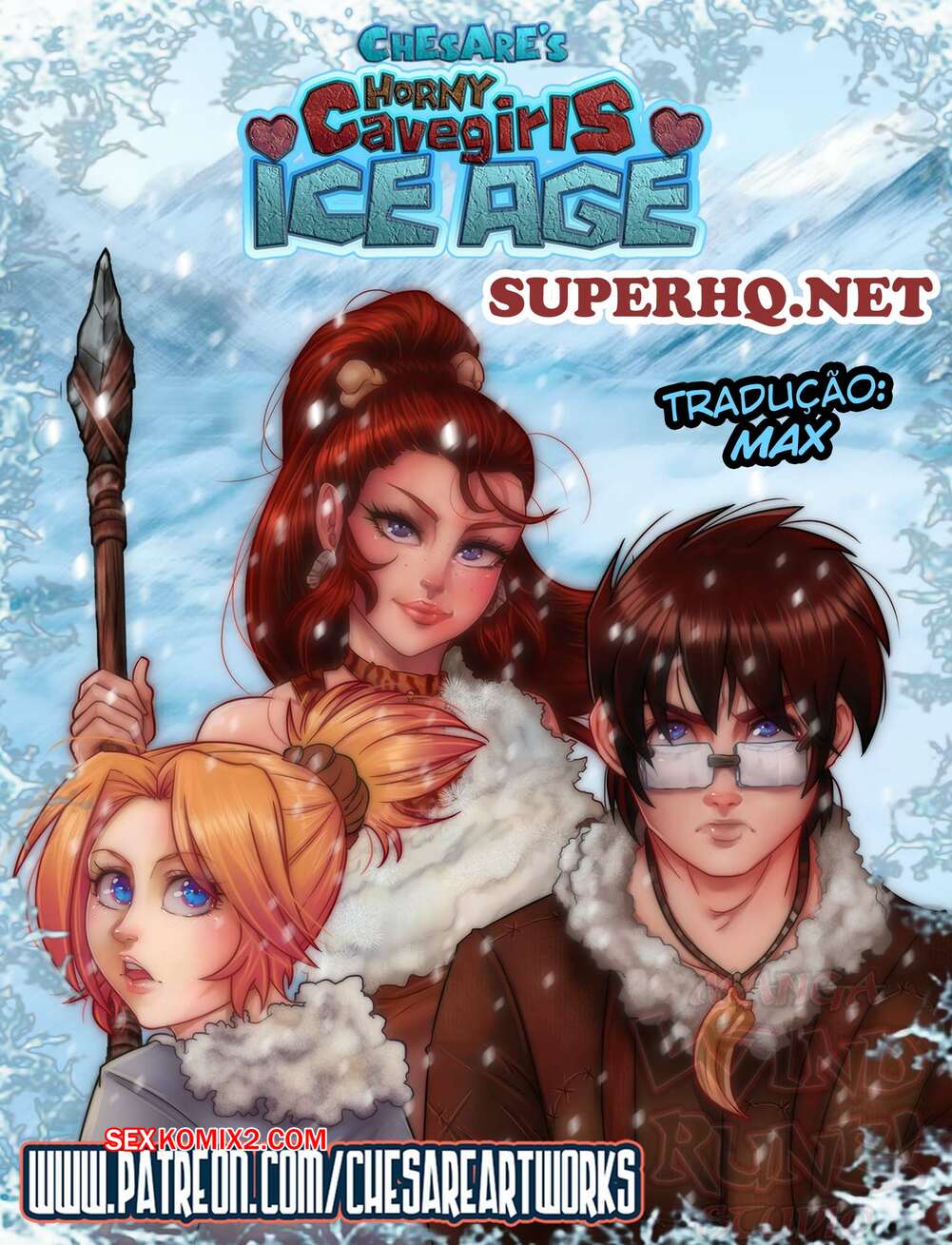 Porno comic Horny Cavegirls Ice Age 1. Chesare