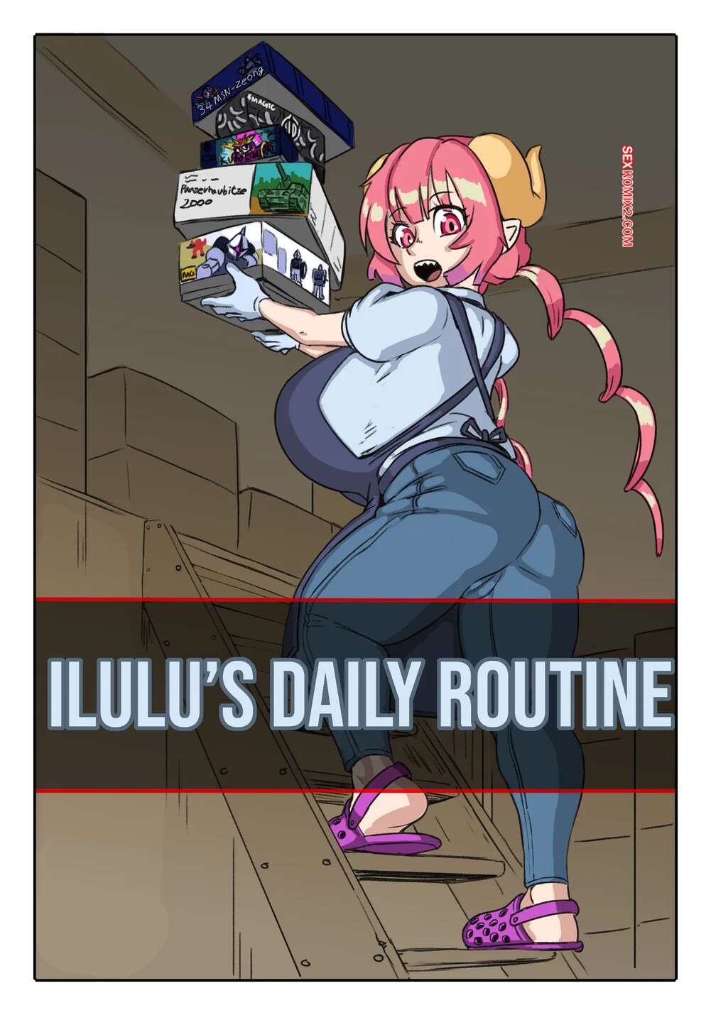 Porno comic Ilulu at her Work. Miss Kobayashis Dragon Maid. AnythingGoes