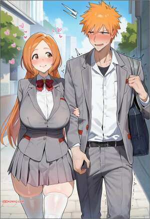 Porno comic Inoue Orihime x BBC. ShineArt