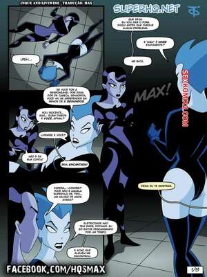 Porno comic Inque e Livewire. Batman. Porno comic Inque e Livewire. Batman.