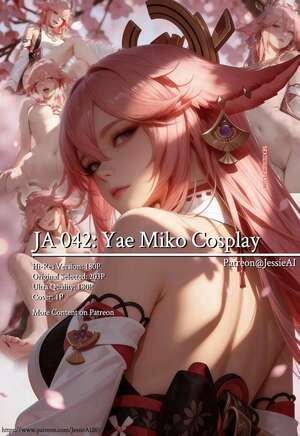 Porno comic JA043. Yae Miko Cosplay. Jessie AI