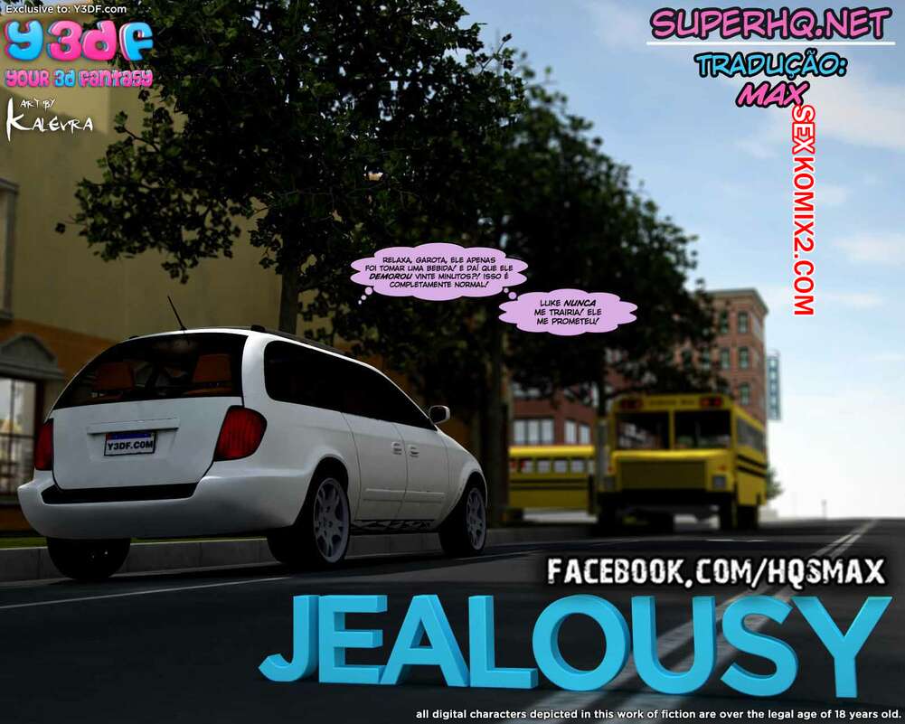 Porno comic Jealousy. Y3DF