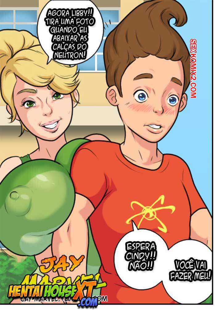 Porno comic Jimmy Neutron. Jay Marvel