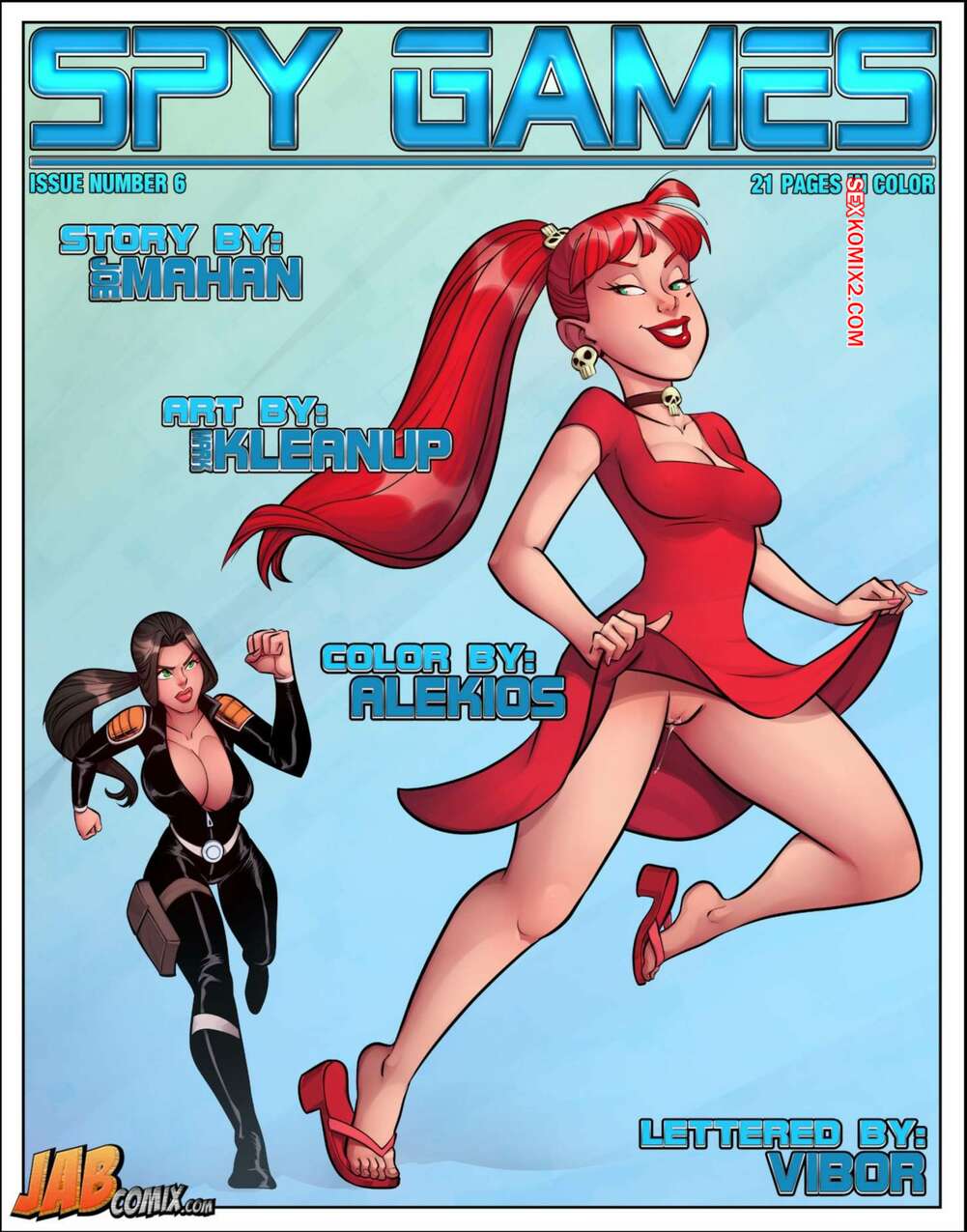 Porno comic Jogos de Espionagem 6. Jabcomix