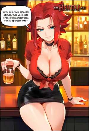 Porno comic Kallen Gets a One Night Stand