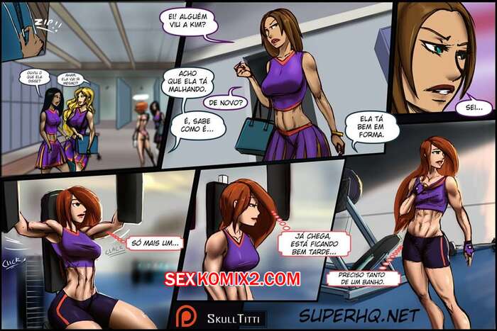 Porno comic Kim Possible em.  Segredo futanari