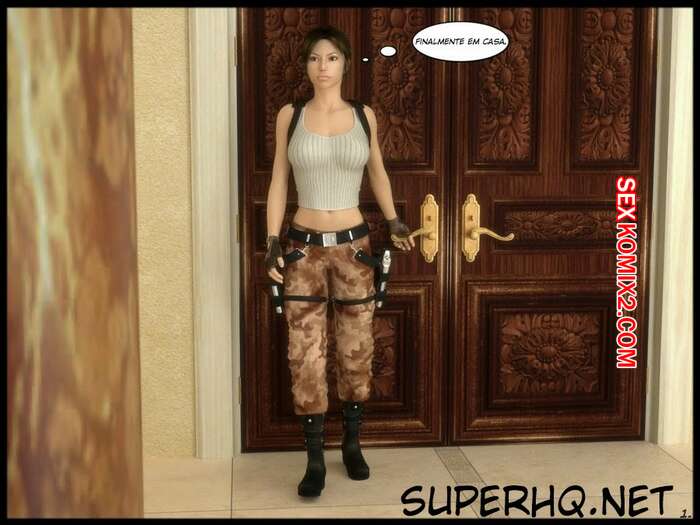 Porno comic Lara e o Mordomo