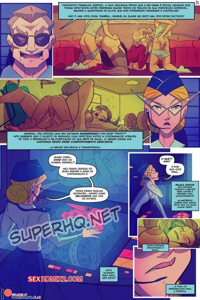 Porno comic Laz. There Goes The Neighborhood 2