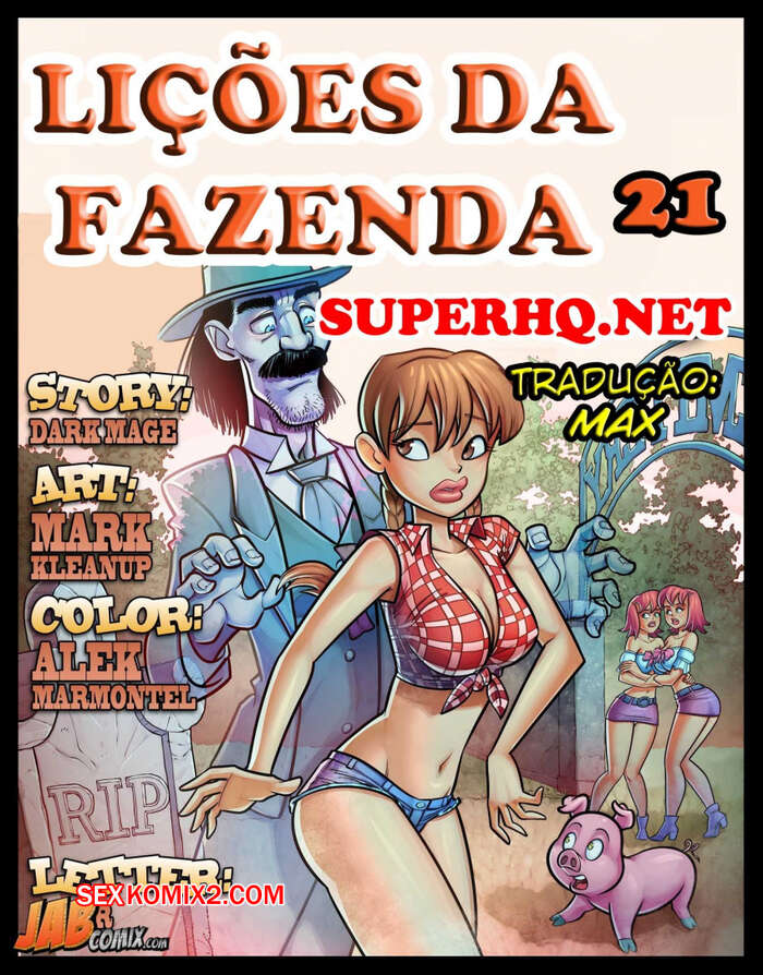 Porno comic Lições da Fazenda 21. Jabcomix