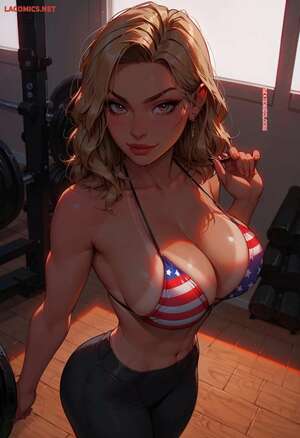 Porno comic Linda Goes to the Gym. LowFireStudios