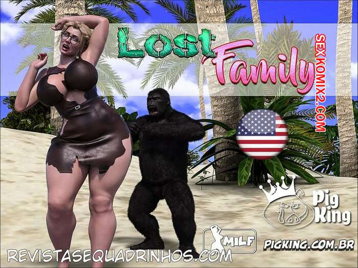 Porno comic Lost Family 1
