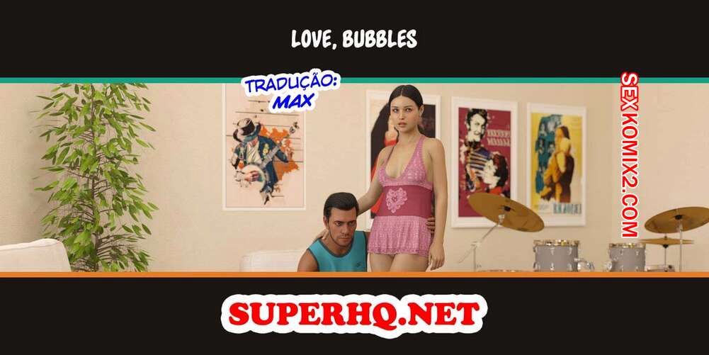 Porno comic Love, bubbles. Himeros3d