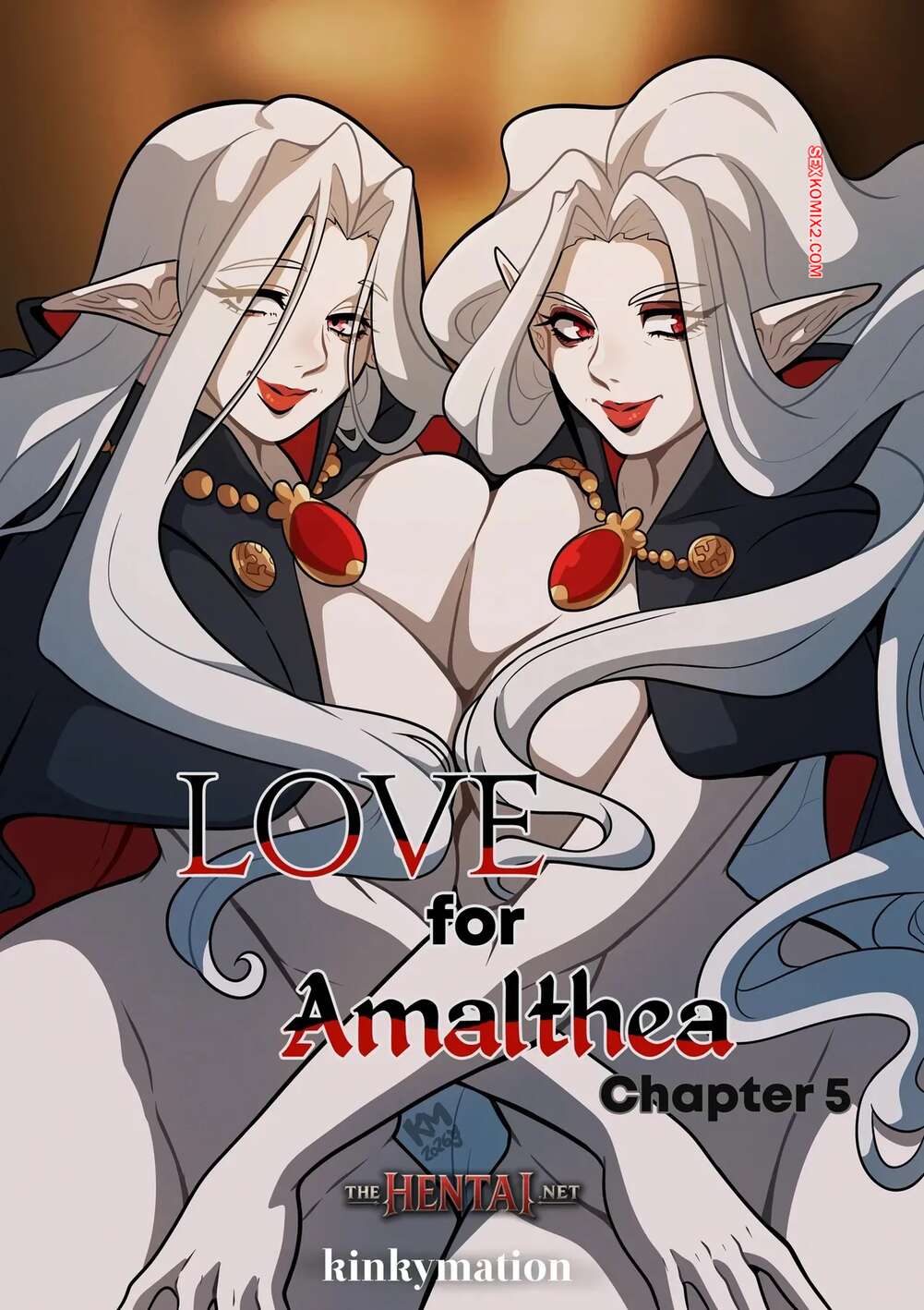 Porno comic Love For Amalthea 5. Kinkymation