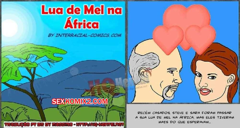 Porno comic Lua de Mel na Africa