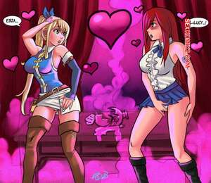 Porno comic Lucy e Erza. Amigas Lésbicas Porno comic Lucy e Erza. Amigas Lésbicas