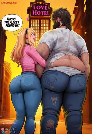 Porno comic Lux Commission. Renzen