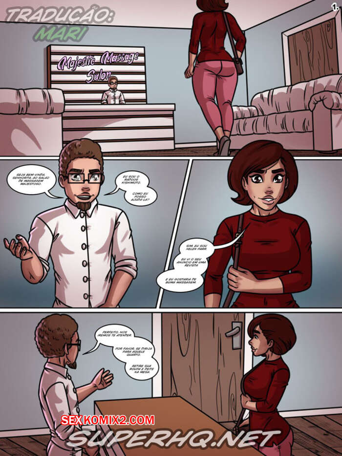 Porno comic Majestic Massage Salon, Love Stories