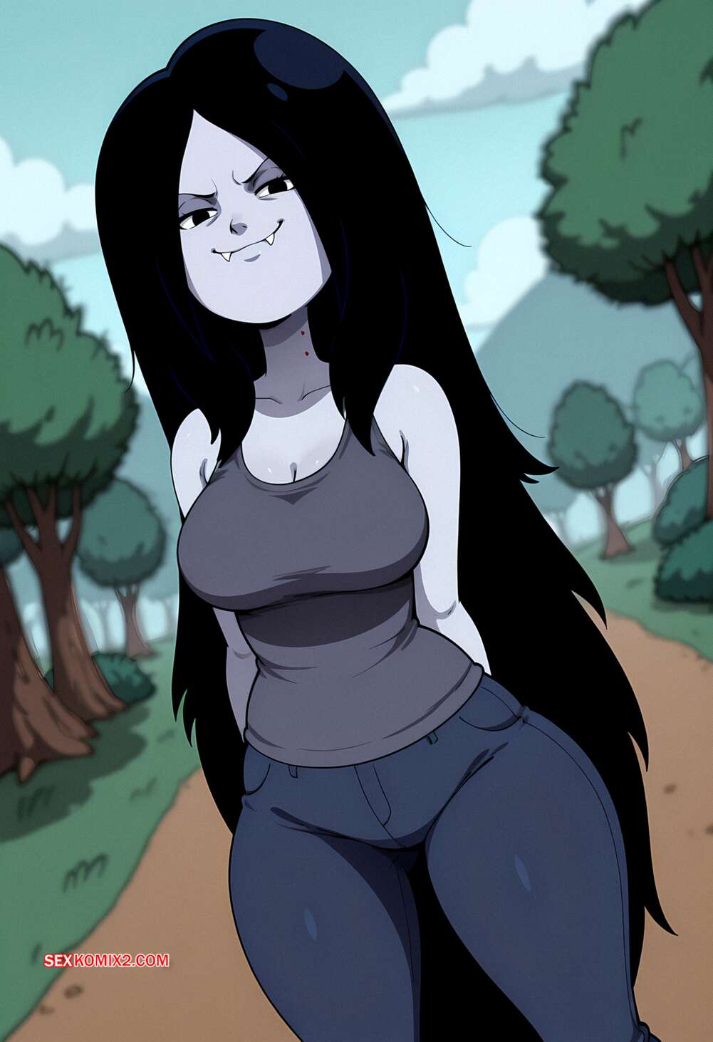 Porno comic Marceline x BBC. Floxin