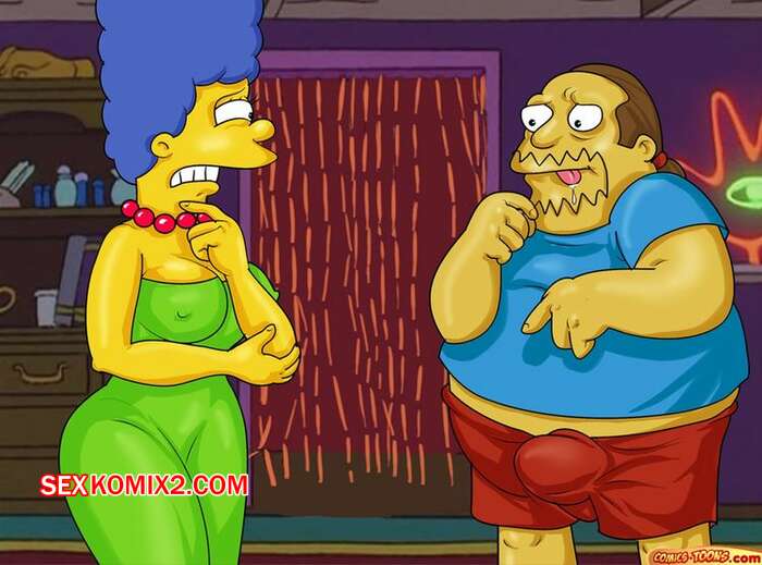 Porno comic Marge Simpson na suruba