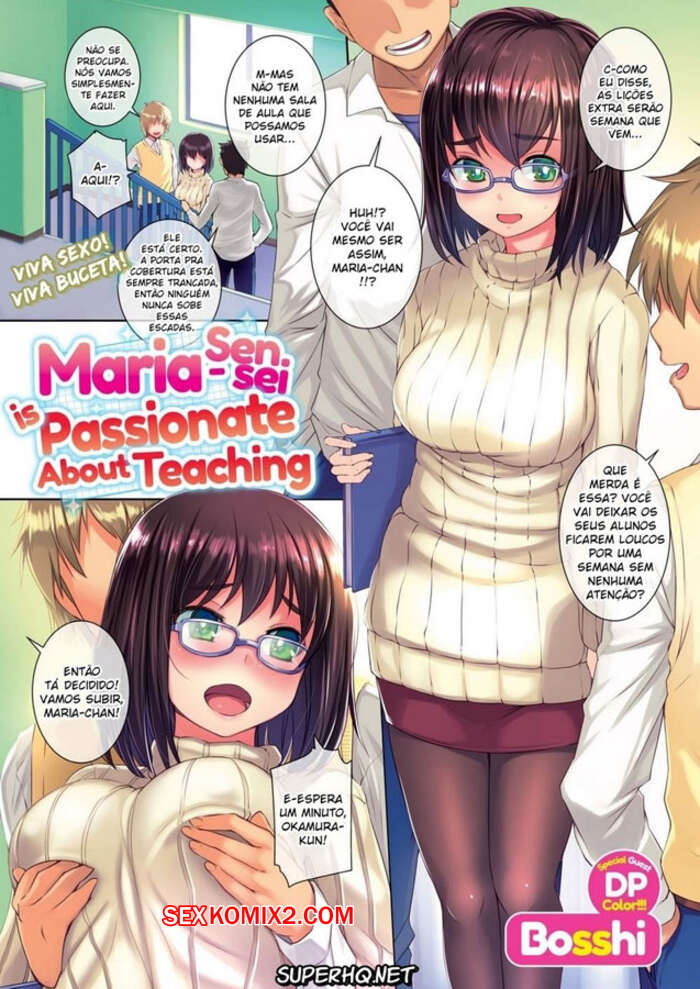 Porno comic MariaSensei Is Passionate About Teaching