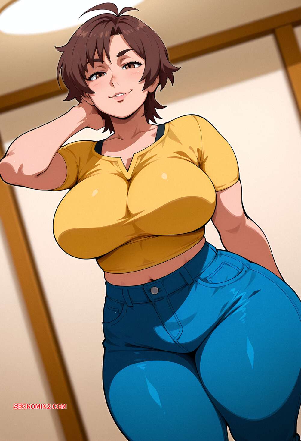 Porno comic Masane Amaha x BBC. Floxin