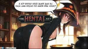 Porno comic Megumin Needs Jizz To Make a Love Potion. WienerGens