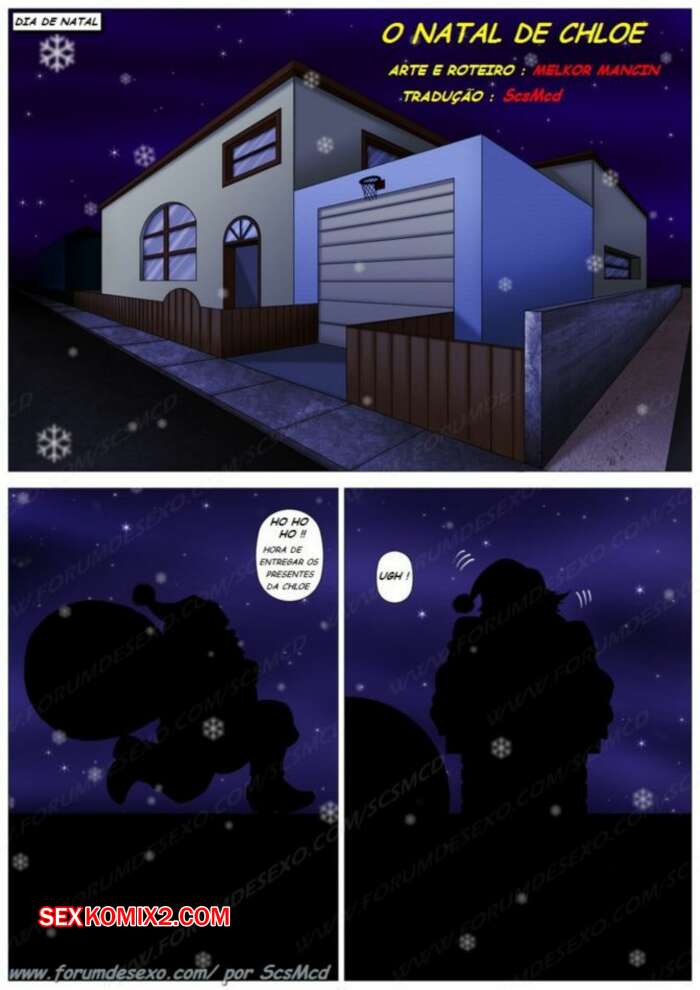 Porno comic Merry Xmas Chloe. Melkormancin