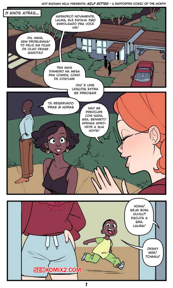 Porno comic MILF Sitter. NotEnoughMilk