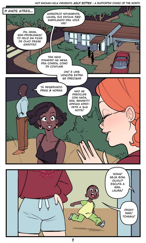 Porno comic MILF Sitter. NotEnoughMilk