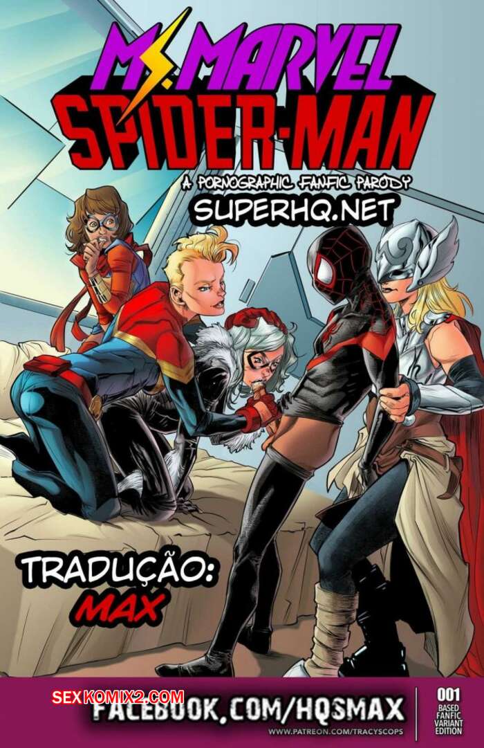 Porno comic Miss Marvel Spiderman